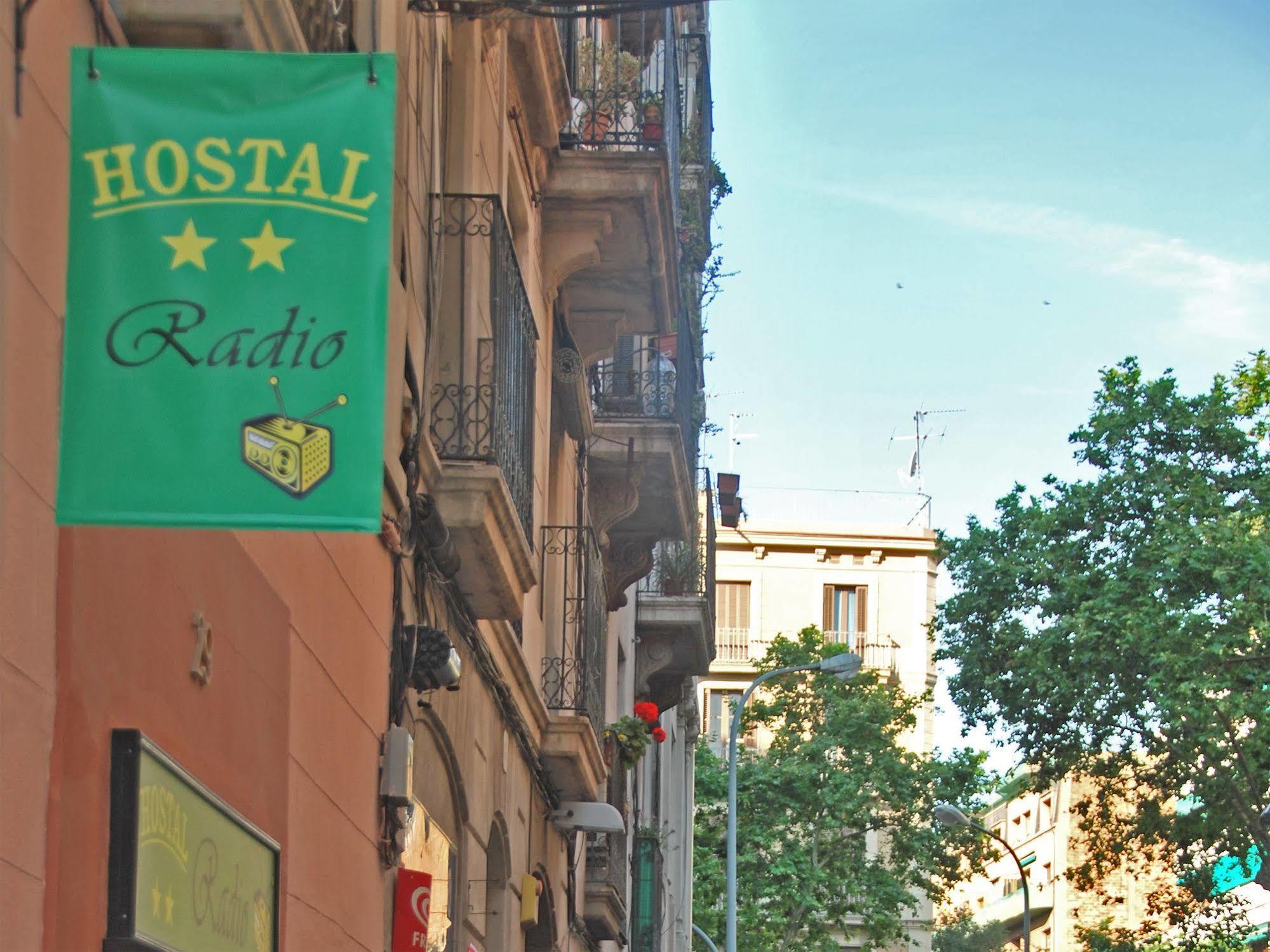 Hostal Radio Barcelona Bagian luar foto